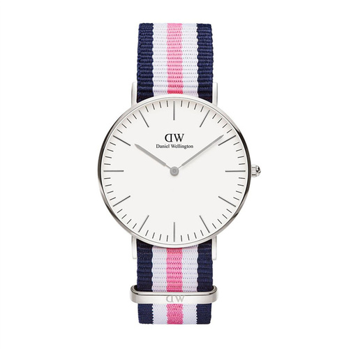 Daniel Wellington/丹尼尔惠灵顿 经典佳人系列 女士尼龙石英表 36mm表盘 0605DW