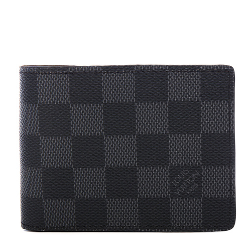 Louis Vuitton(路易威登) 灰棋格短款两折钱夹